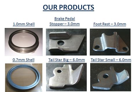 Sheet Metal Automotive Components & Parts 